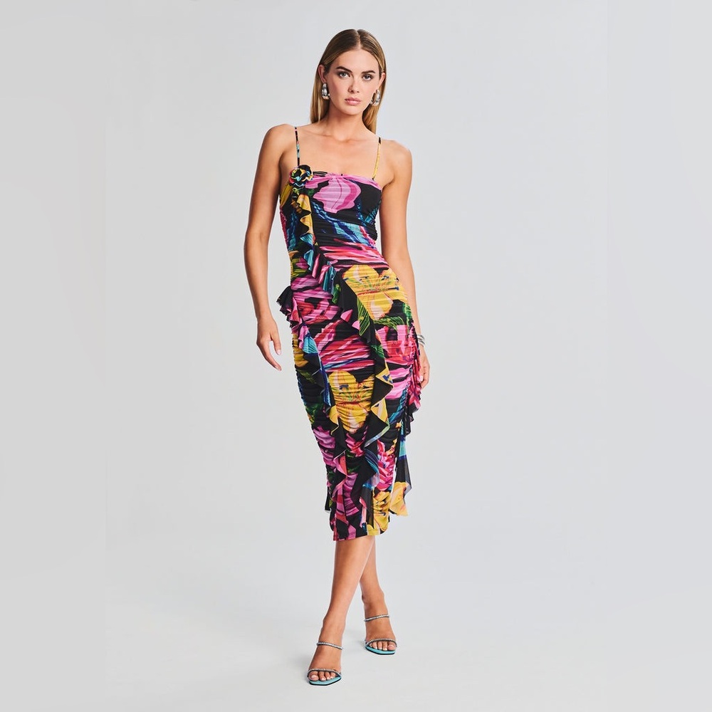 Rococo Sand CHRIS MIDI DRESS NEW